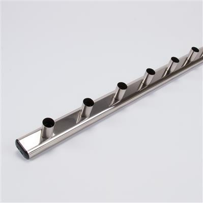 HL-804 6LT H-WOOD B15 65CM SATIN CHROME